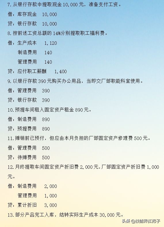 会计分录大全：330条会计分录+速记口诀+分录实操练习，无偿分享