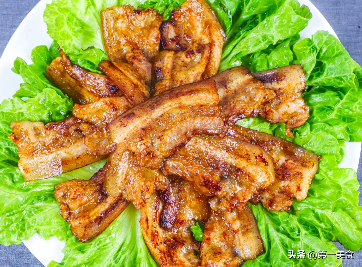 电饼铛烤肉的做法（解馋不腻秘制五花肉香味藏不住）