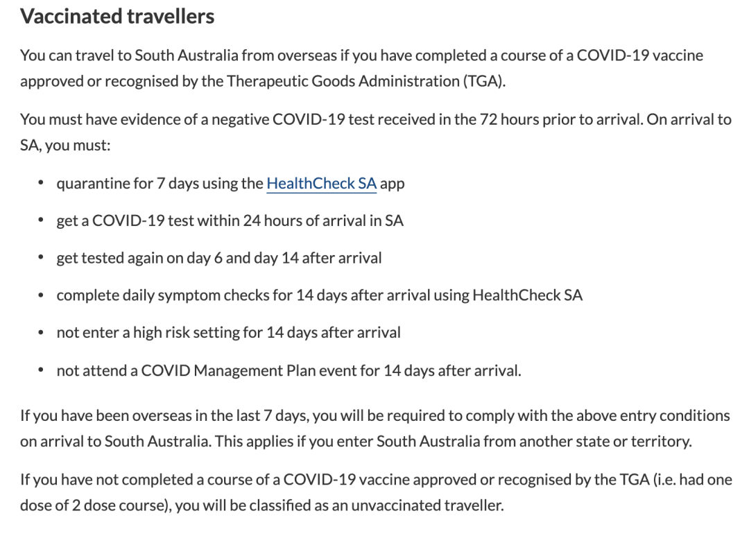 12月1日澳洲国境全面开放，入境澳洲前务必确认已经满足四点要求