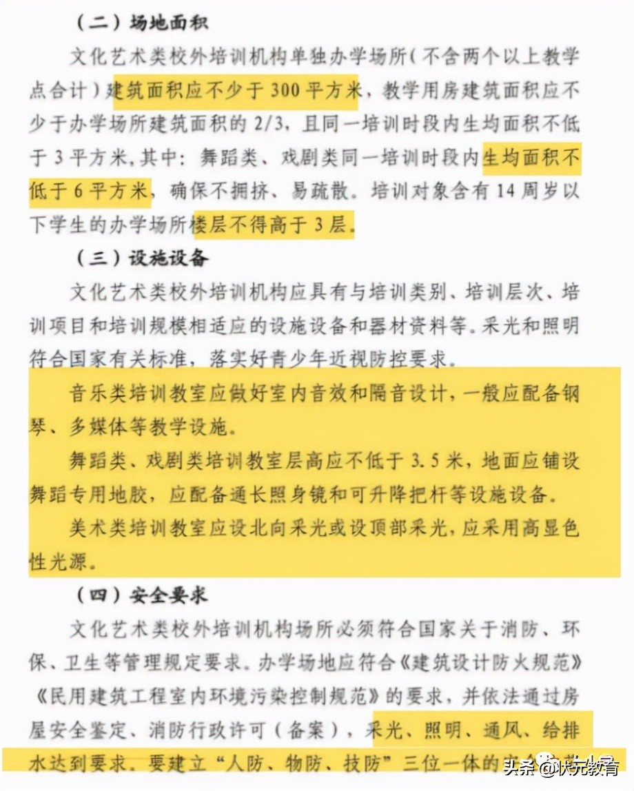 重磅！艺术培训的监管政策来了，要求更严格！这些都是你要重视的