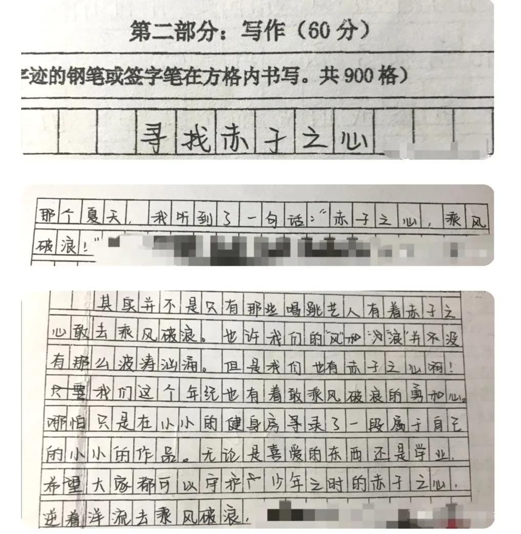 学生作文《R1SE少年，巅峰相迎》，老师八字评语看懵学生