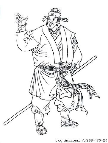 白描水浒三十六天罡星