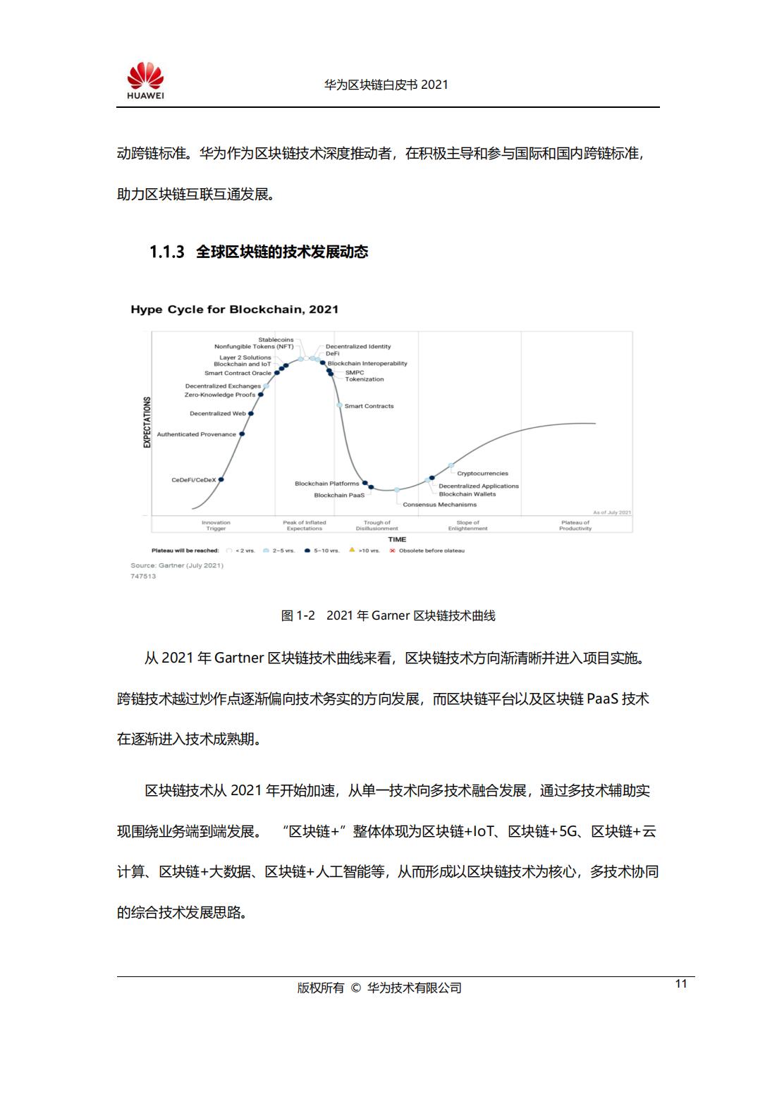 华为2021年区块链白皮书