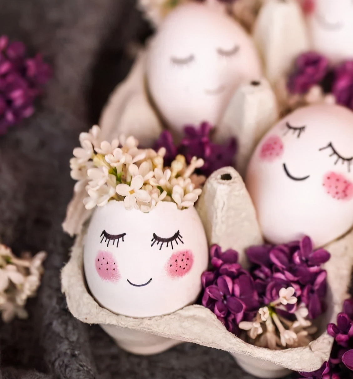 鸡蛋画画(在鸡蛋上画画,充满童趣,大人孩子都喜欢,diy创意手工)