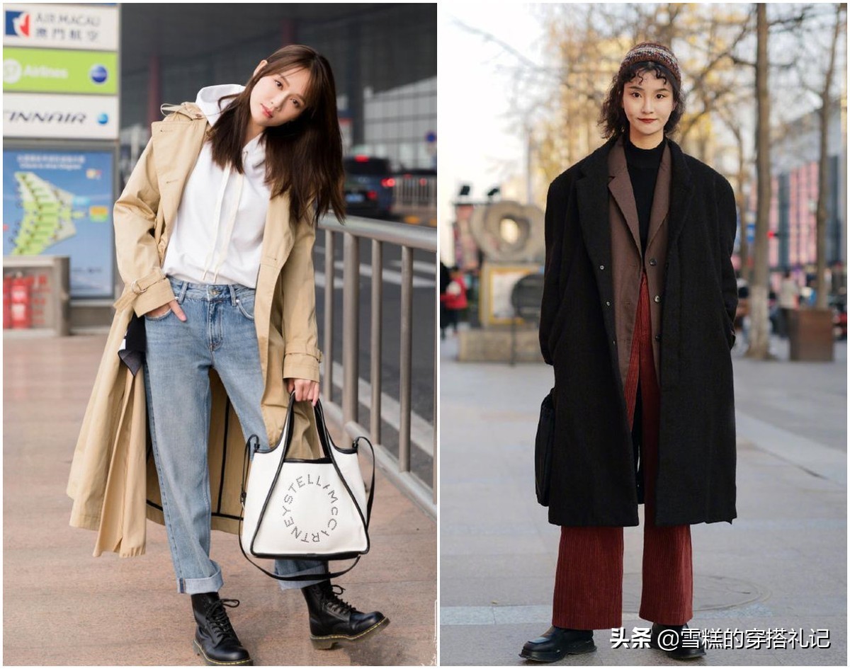 冬季不管穿啥，谨记“松紧法则”就足够，很多人不懂，难怪会显胖