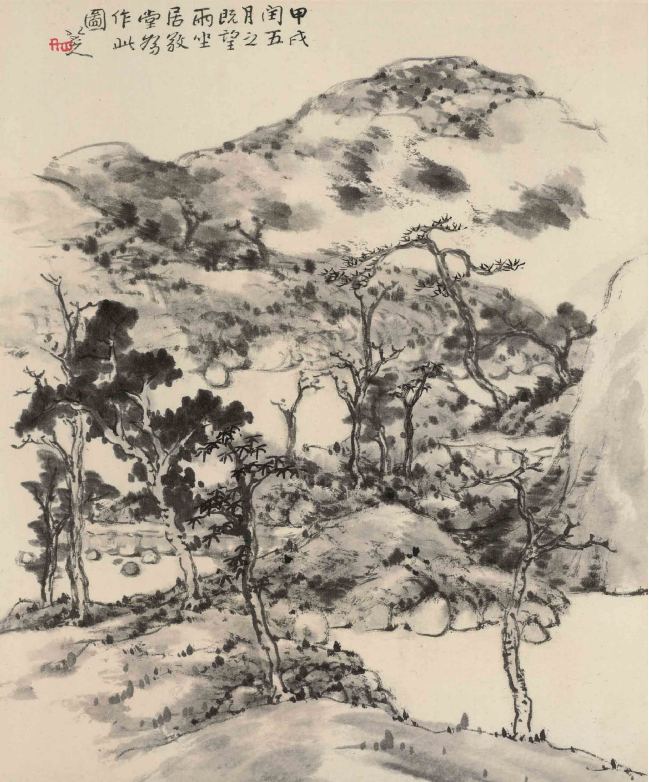 八大山人16幅山水花鸟作品赏析