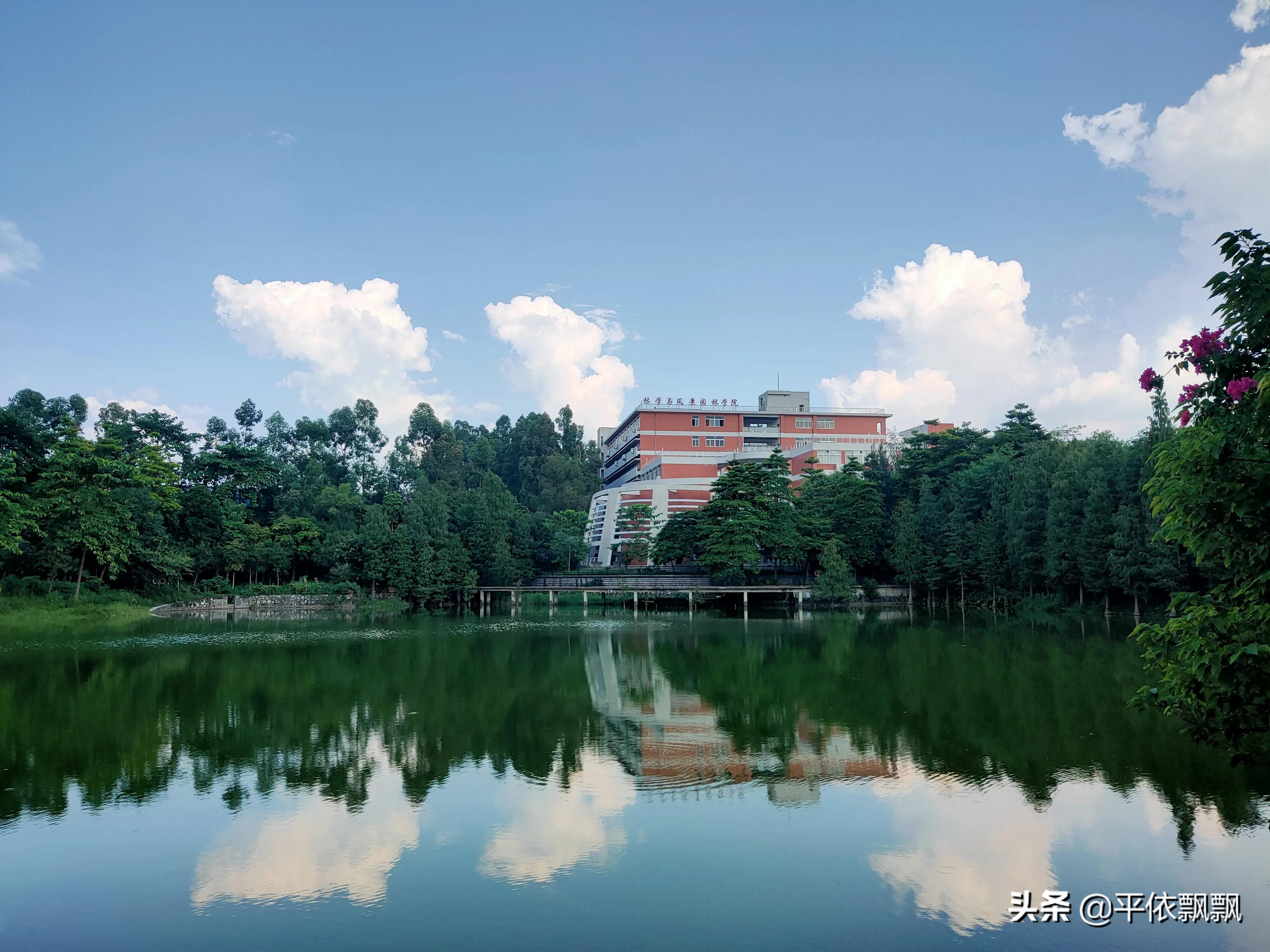 华南农业大学有五湖，一日能游完吗？