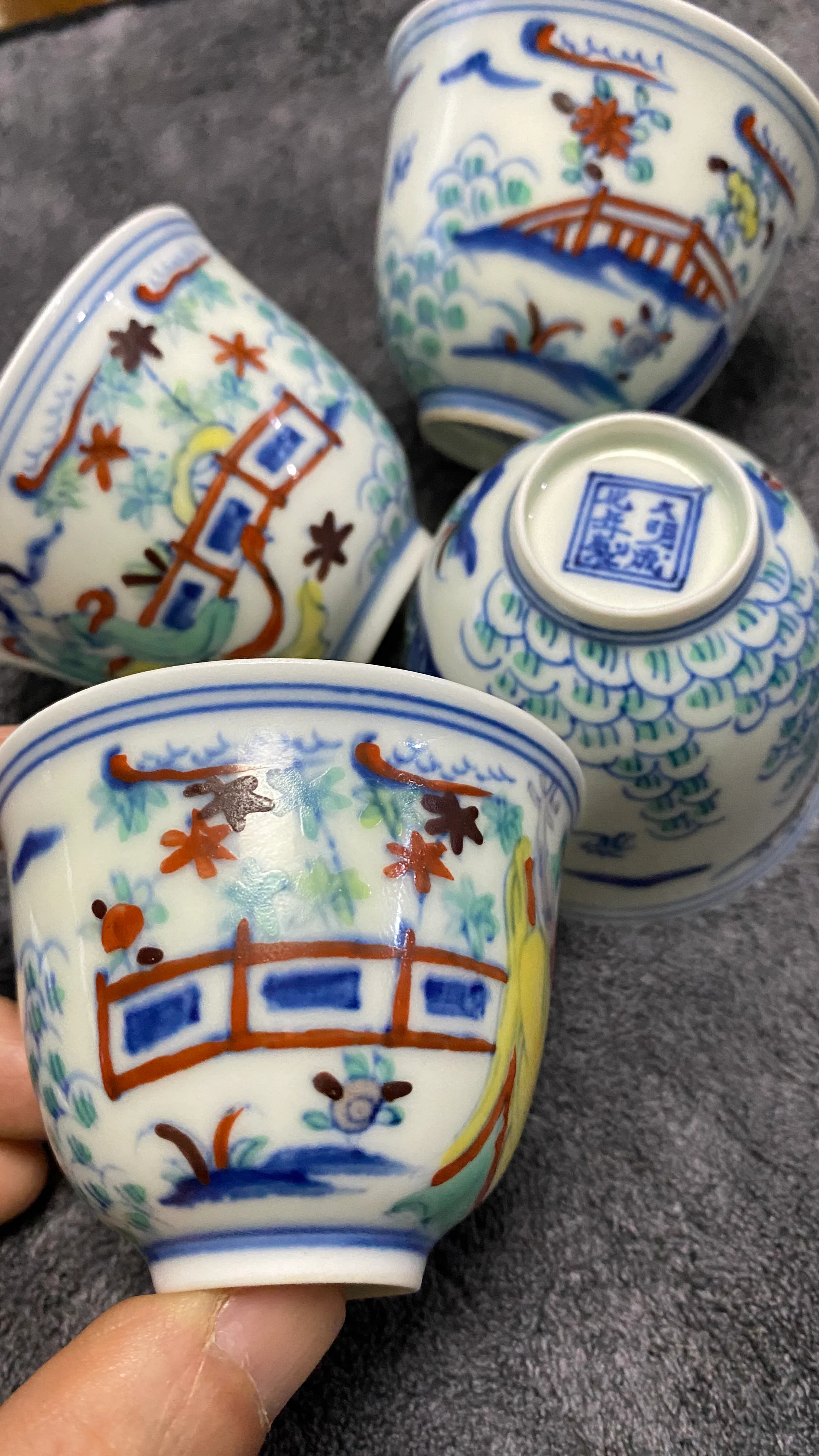 大明成化斗彩瓷器鉴定要点分享~成化真品打样!