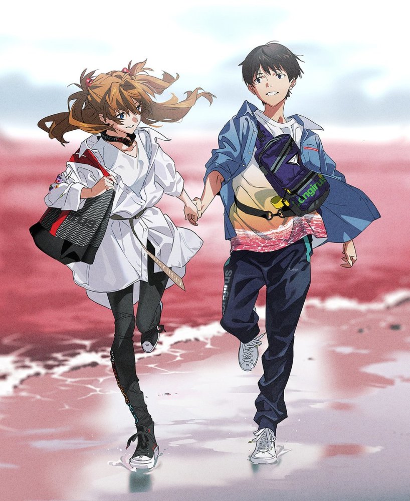 这部里的碇真嗣,在劝告着过去的自己,每一句话都是内心想说的话.