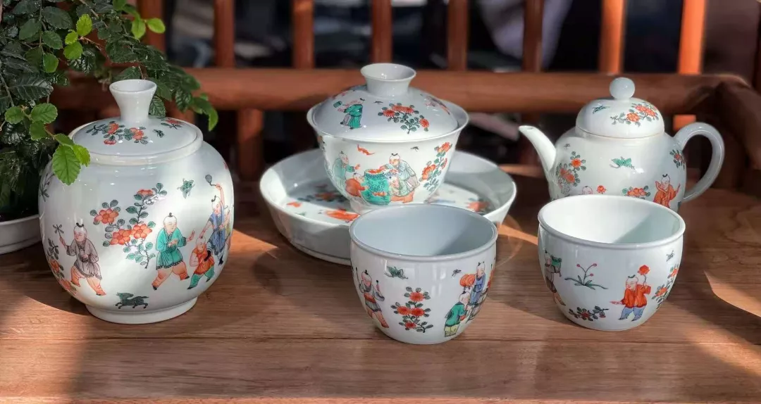 那些精美的景德镇茶器与餐器,让人心动