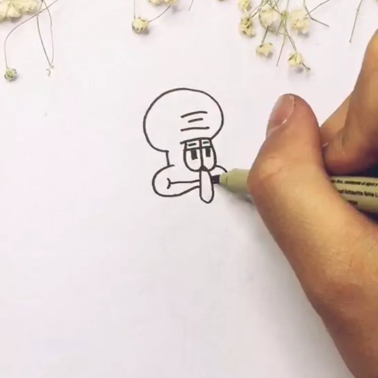 【一学就会】教你画，可爱的章鱼哥~