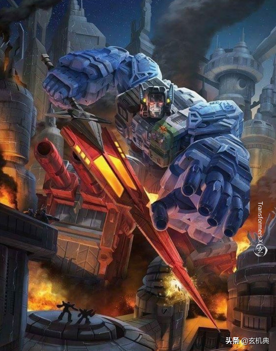 变形金刚动漫人物:头领战士时代博派汽车人首领-巨无霸福特