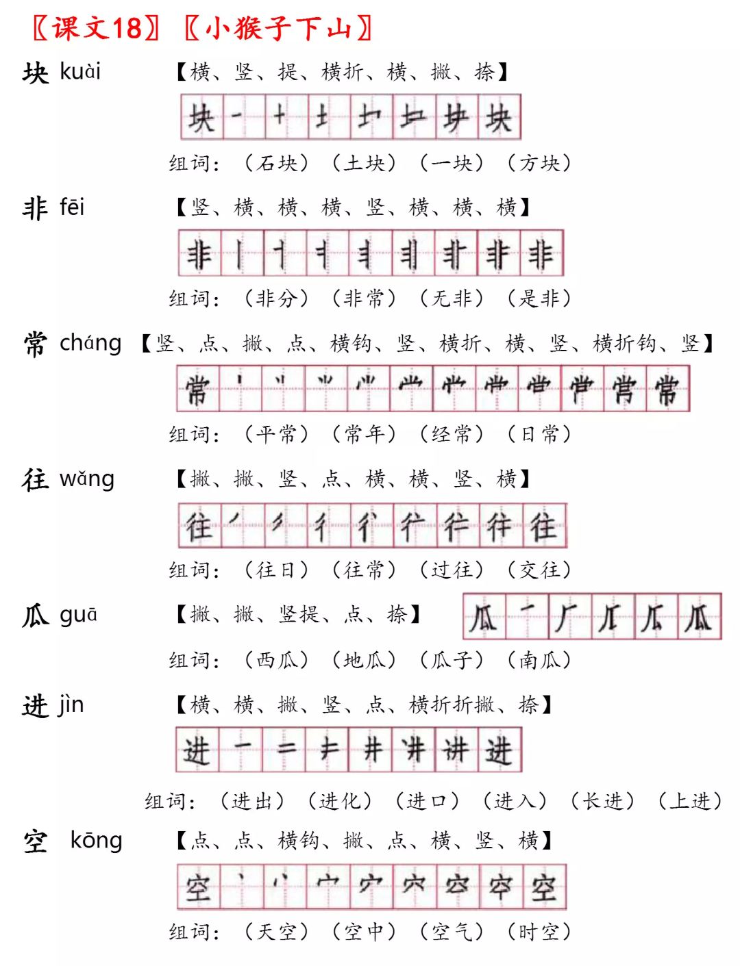 非文念什么（部编版一年级语文下册生字注音）