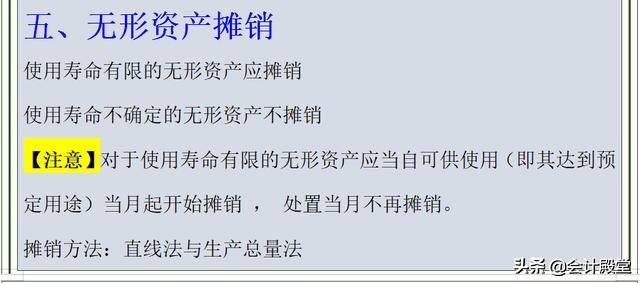 摊销无形资产会计分录还不会？别方，送你超全无形资产摊销分录