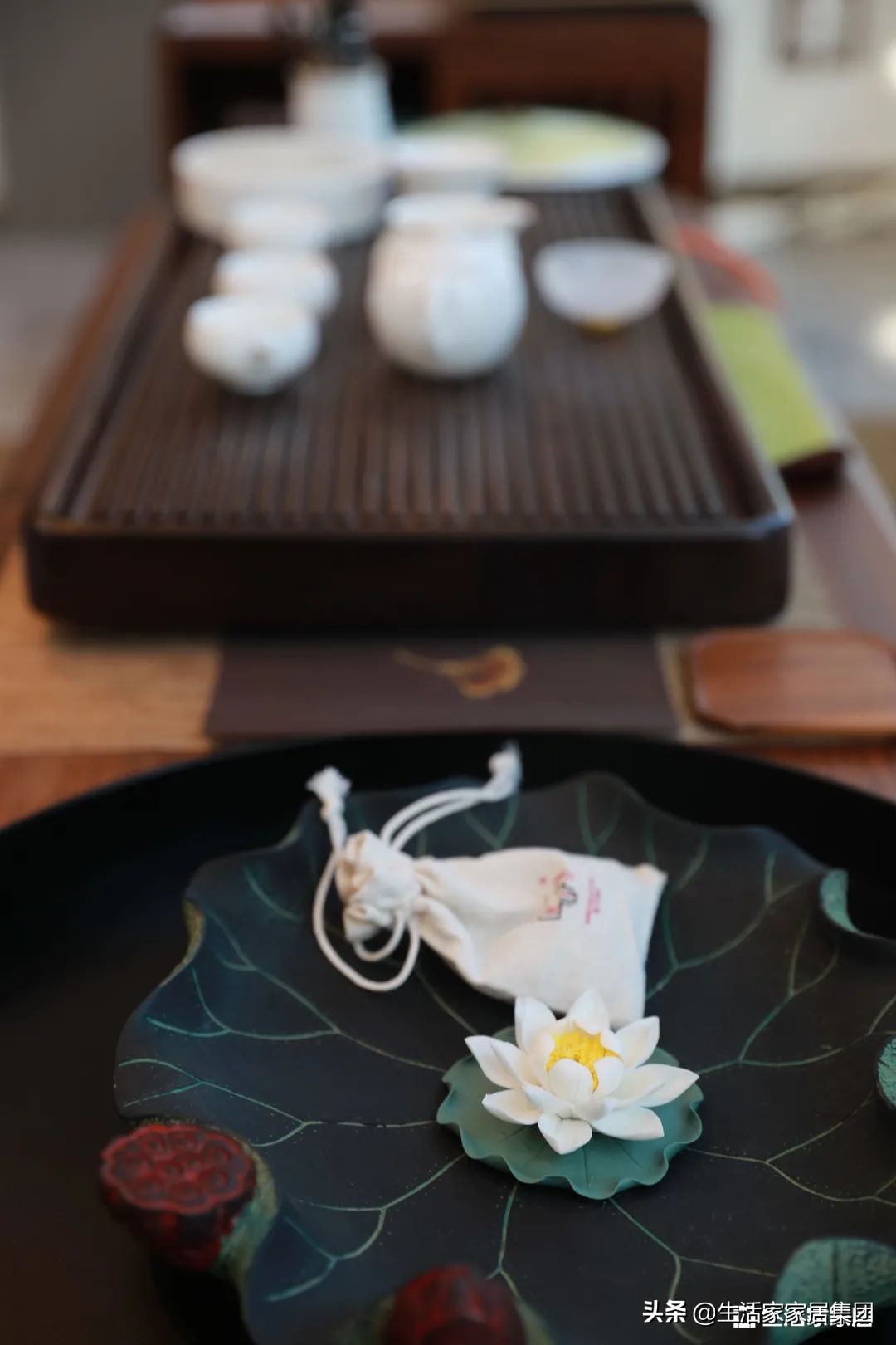 120㎡新中式，开放式书房、厨房更显宽敞，一家三口尽享诗意生活