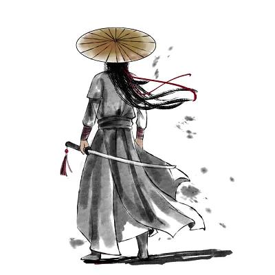 累也好,随风飘飘天地任逍遥",一下子就把我们带入刀光剑影的武侠世界