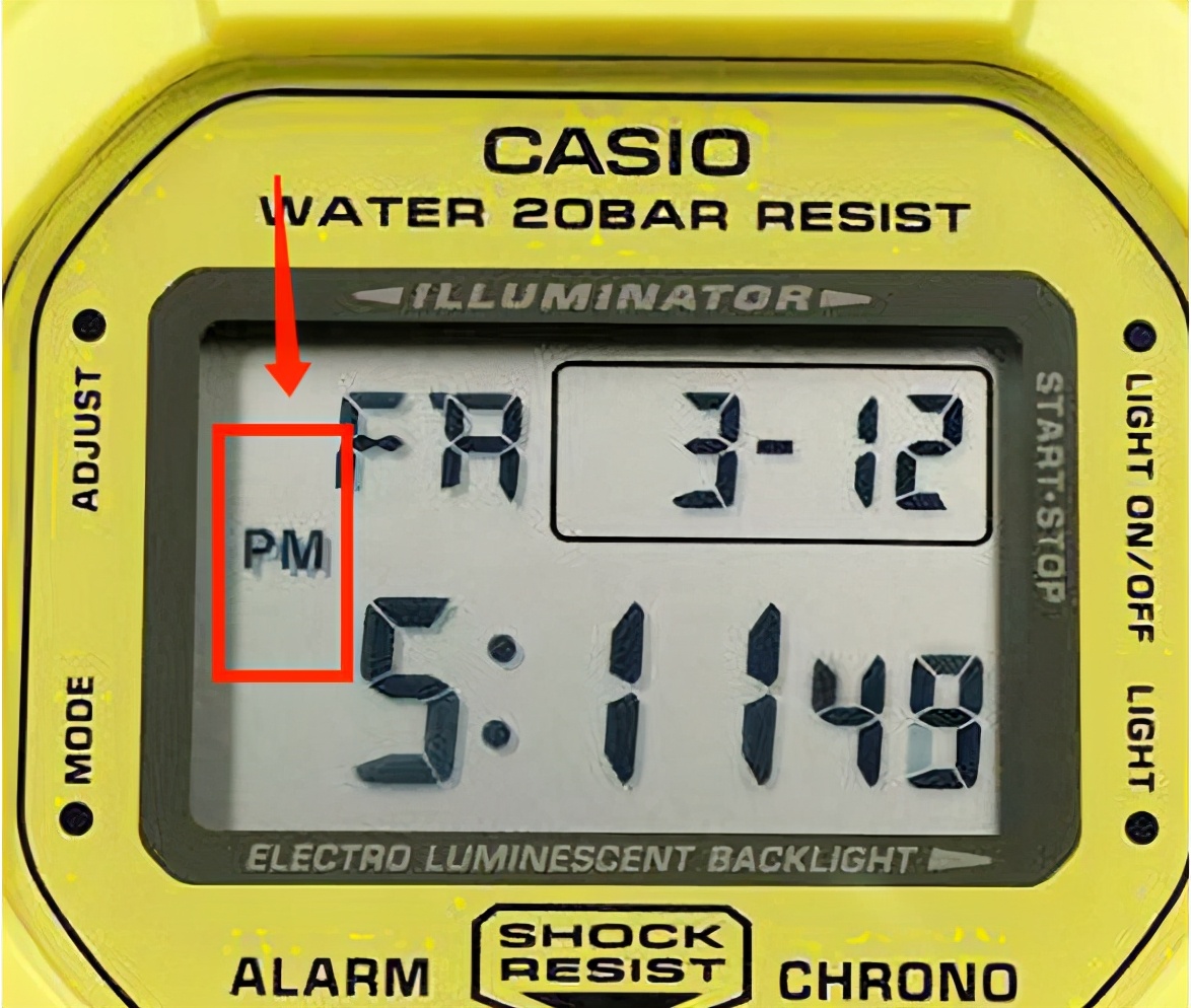卡西欧手表怎么调时间（读懂卡西欧手表上的文字才能玩转它）-第33张图片