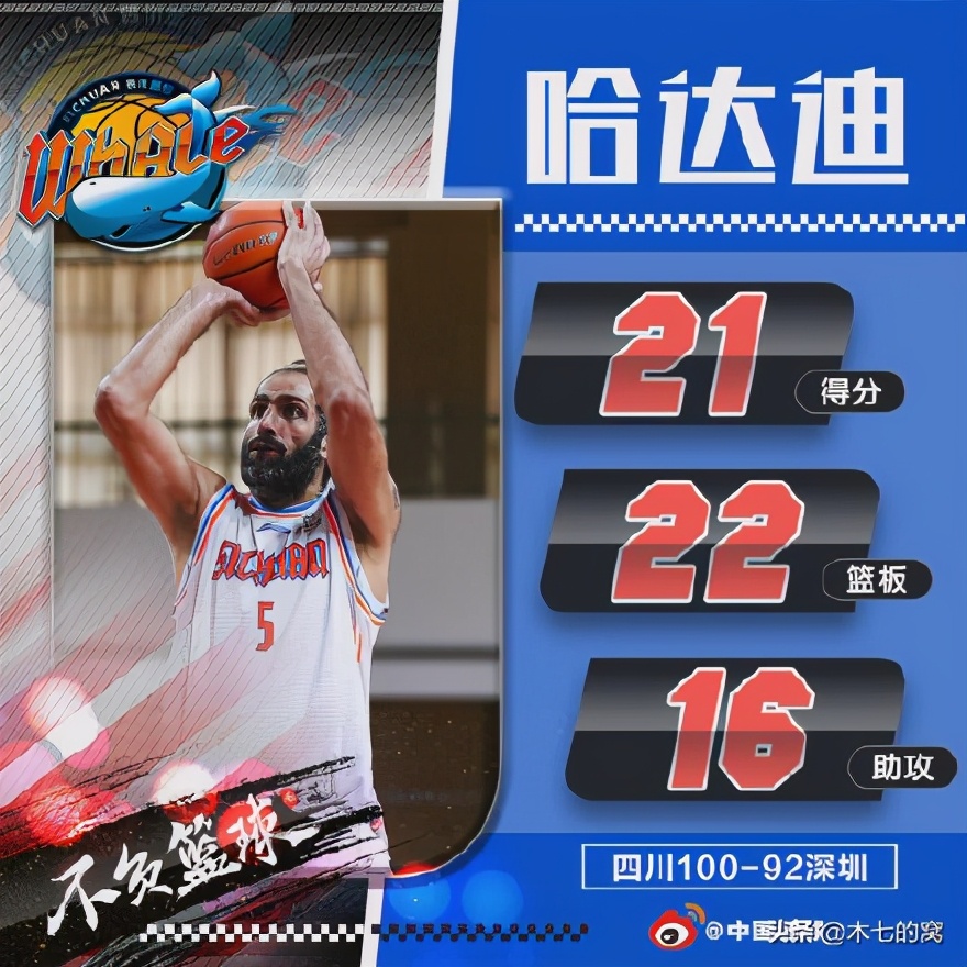 为什么哈达迪打不了nba(35岁哈达迪横行CBA，幸与不幸？)