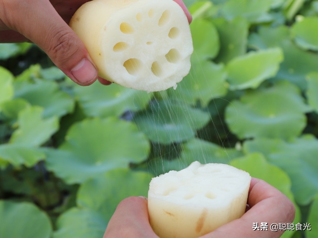 买莲藕,要分清"七孔藕"和"九孔藕",口感差别大,买错了难吃