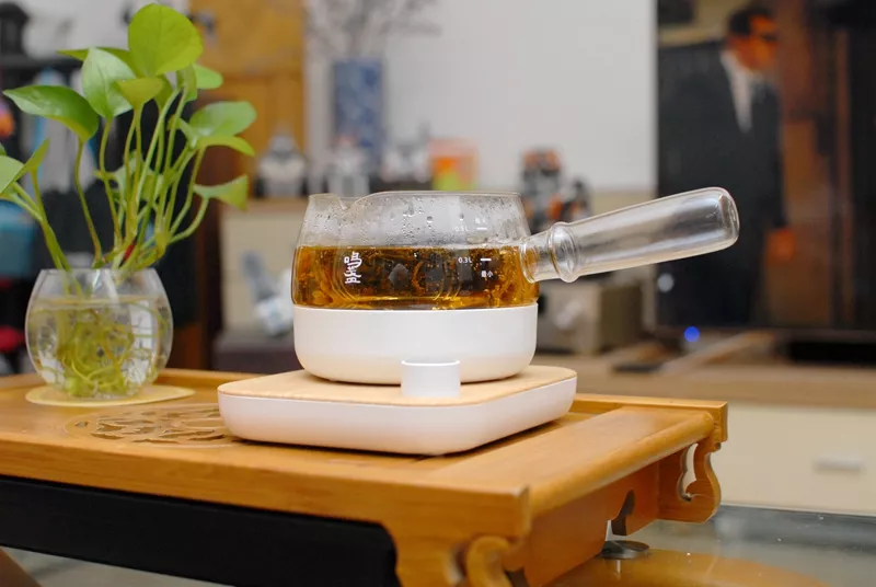 获德国红点奖的煮茶器，煮倒一体，三合一煮茶体验，让你爱上喝茶