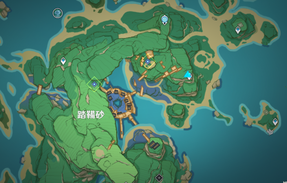 原神：稻妻世界任务「踏鞴物语」系列解密，踏鞴砂区域的结界破解