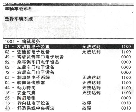 汽车车载网络故障检修实例（关于发动机的案例3个）