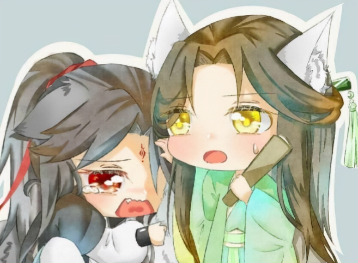 墨香儿子来报道,沈清秋v洛冰河,魏无羡v蓝忘机,谢怜v花城