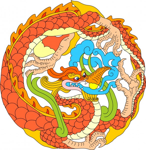 如何画一条霸气神秘的中国龙——大师把龙画活了