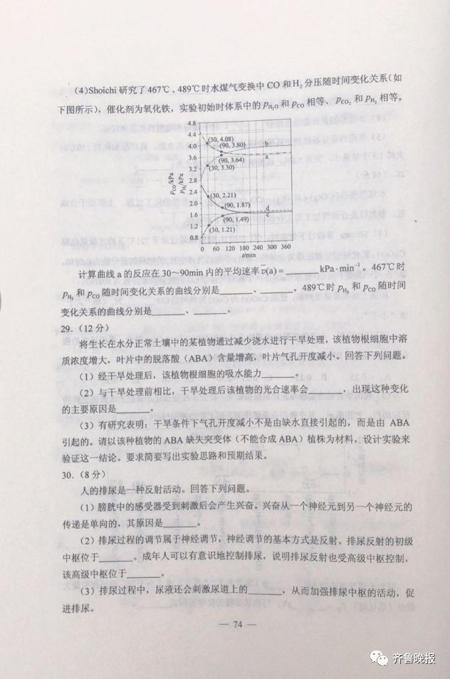 2019安徽高考答案公布！赶紧估分！