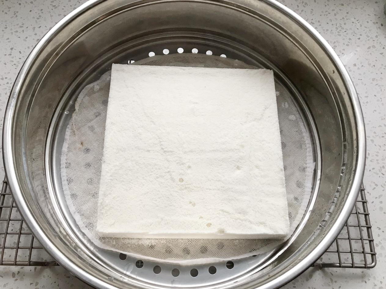 自制桂花糕，清甜软糯，做法简单，味道比买的还好吃