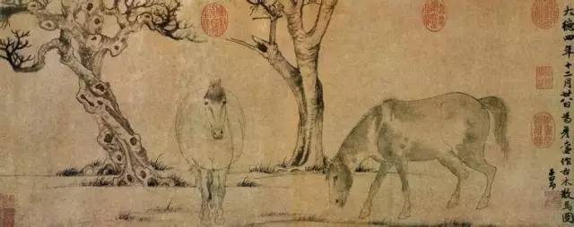 中国古今名家笔下的骏马，纵横驰骋