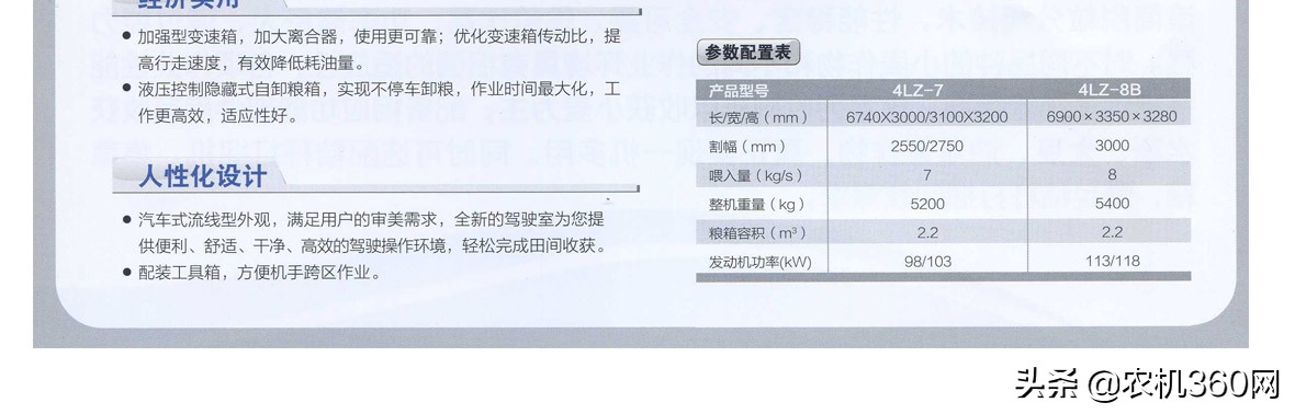 满足秸秆打捆回收需求，中国收获4LZ-7自走轮式谷物联合收割机