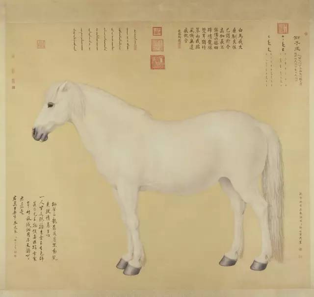 中国古今名家笔下的骏马，纵横驰骋