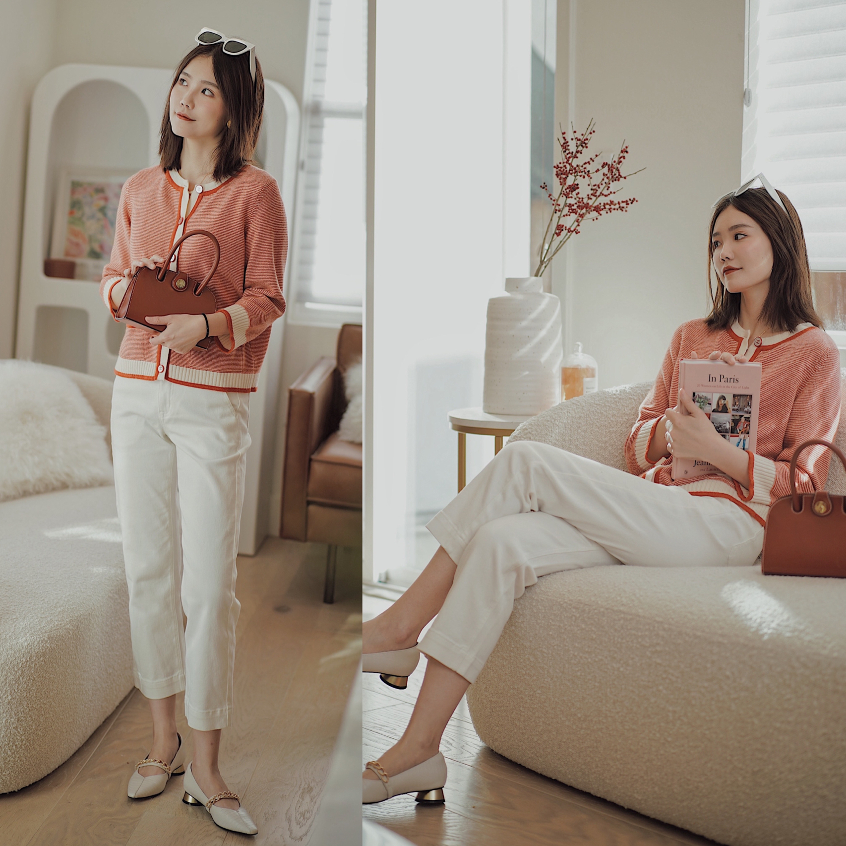 穿衣别总“黑白配”，黄皮女人get这几组“显白”配色，吸睛养眼