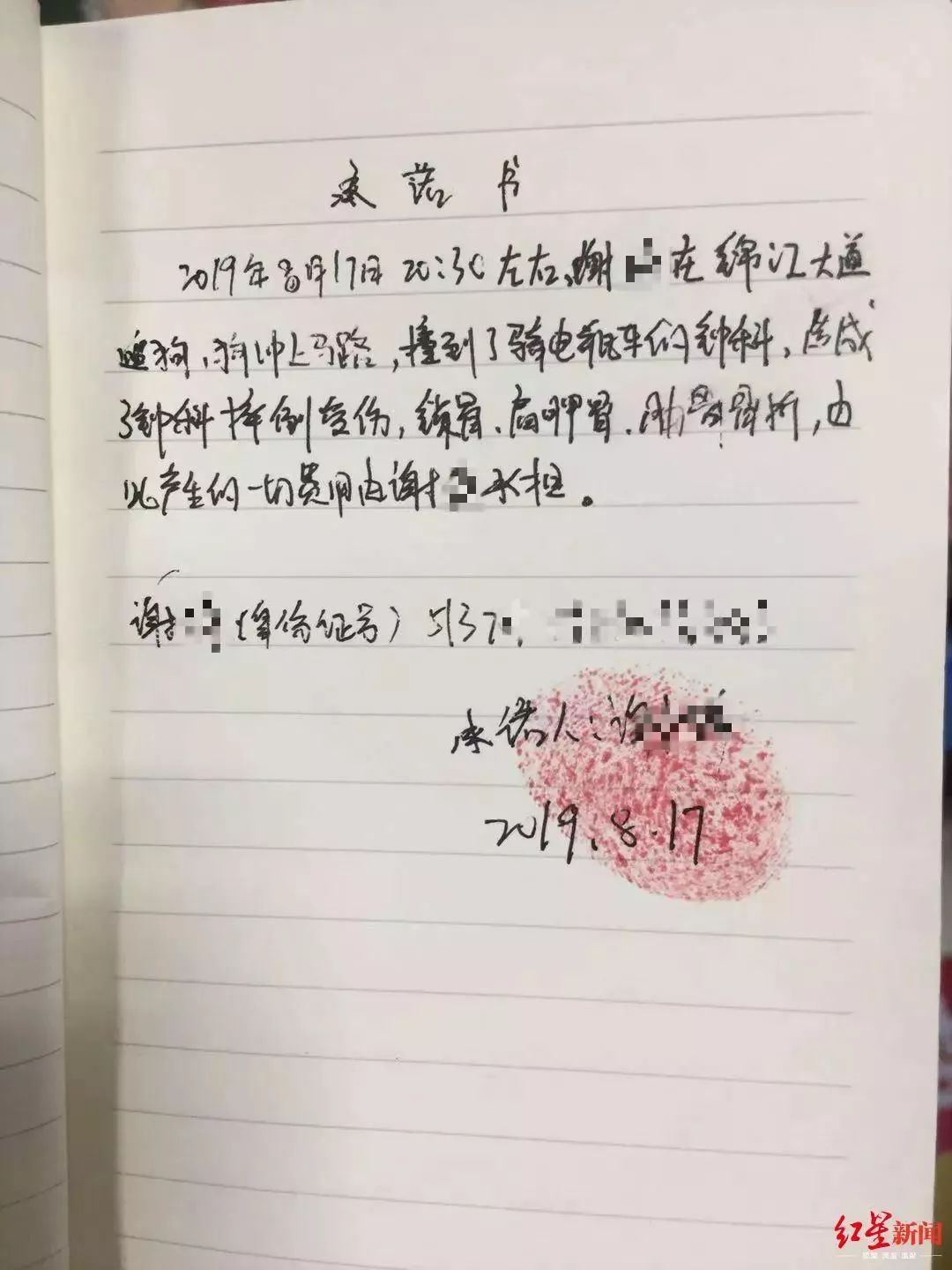 男子下班途中被狗撞倒，8根肋骨骨折！更头疼的是…
