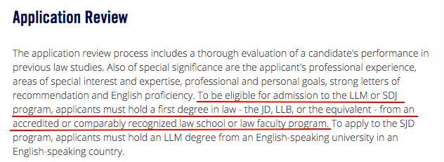 中国非法本能申请T14 法学院LLM吗？这次让你明明白白！