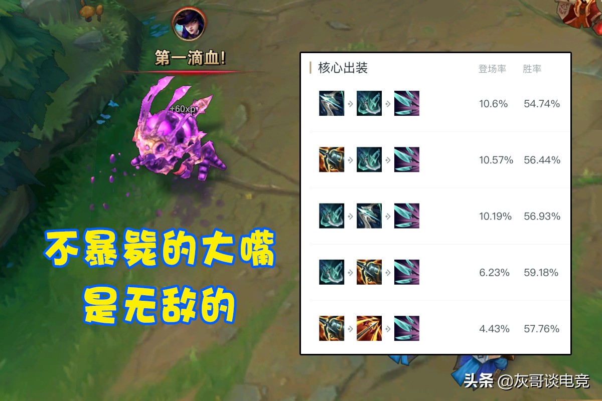 LOL“重装炮台”大嘴火了！两件套就有上百双抗，玩家直呼太赖皮