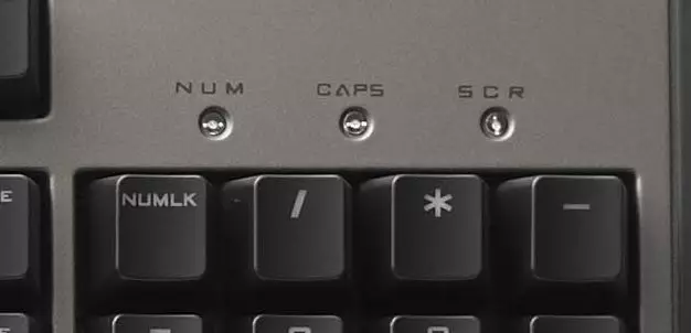 机械键盘的灯怎么关，电脑键盘上的三个灯分别是什么作用？
