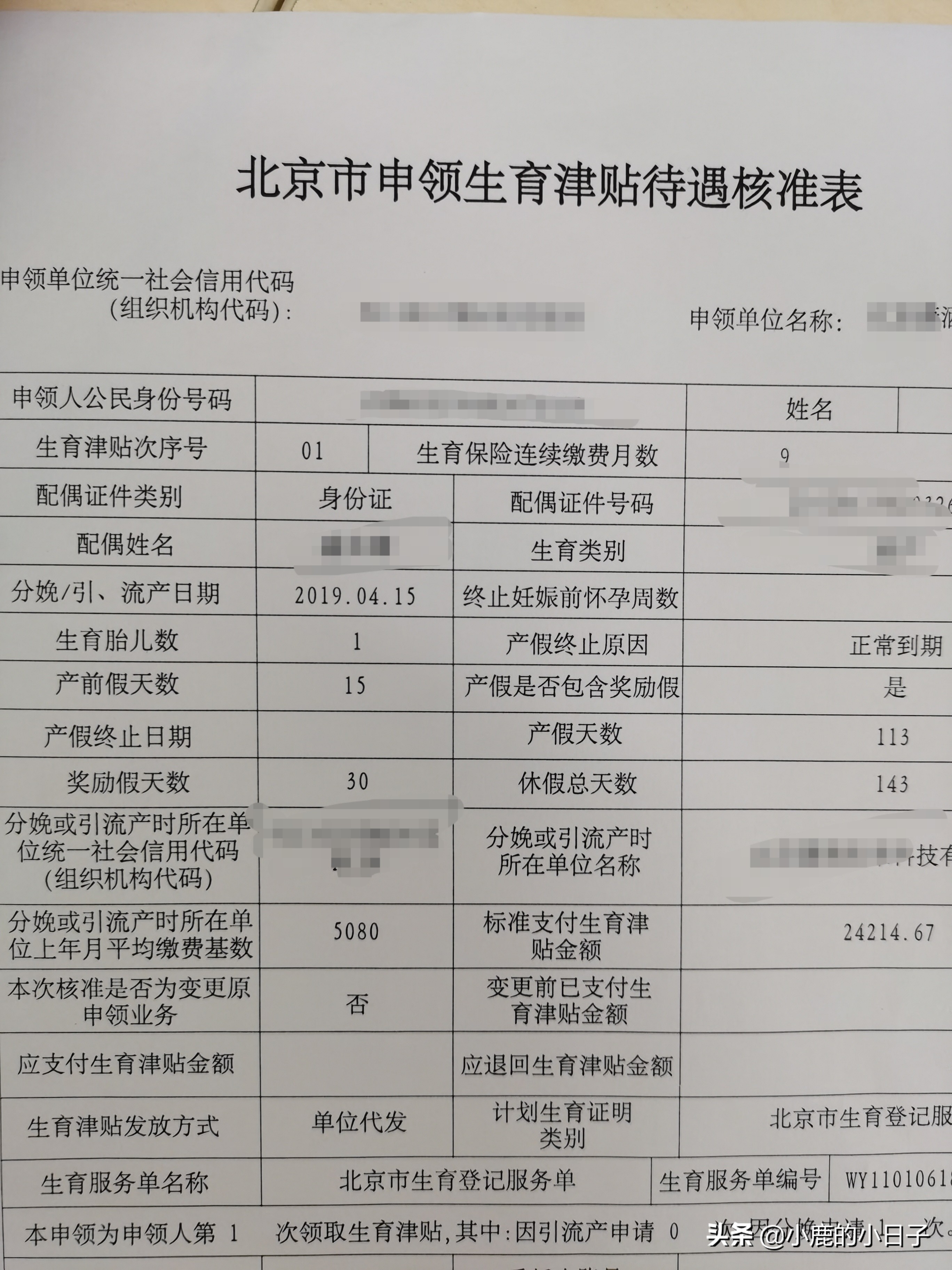北京生育保险报销待遇流程及生育津贴，妇产医院剖腹产花多少钱？