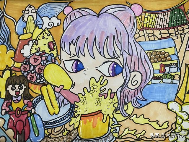 江门“食安与我”初小幼绘画比赛，人气王来自开平恩平鹤山广德