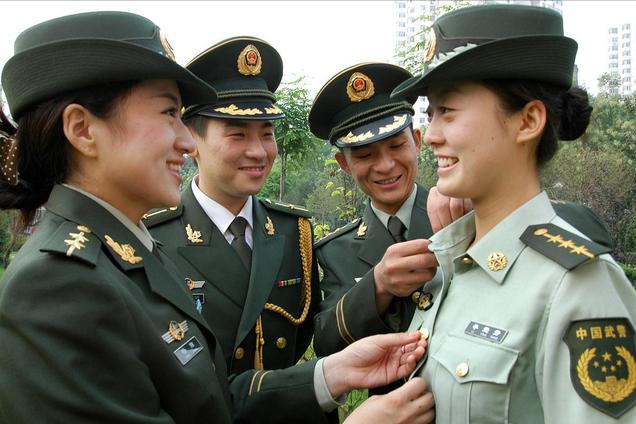 义务兵转士官部队中的