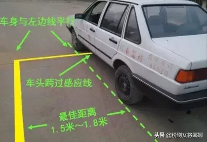 科目二倒车入库最笨的五个步骤，图情详解易理解，新手必备！