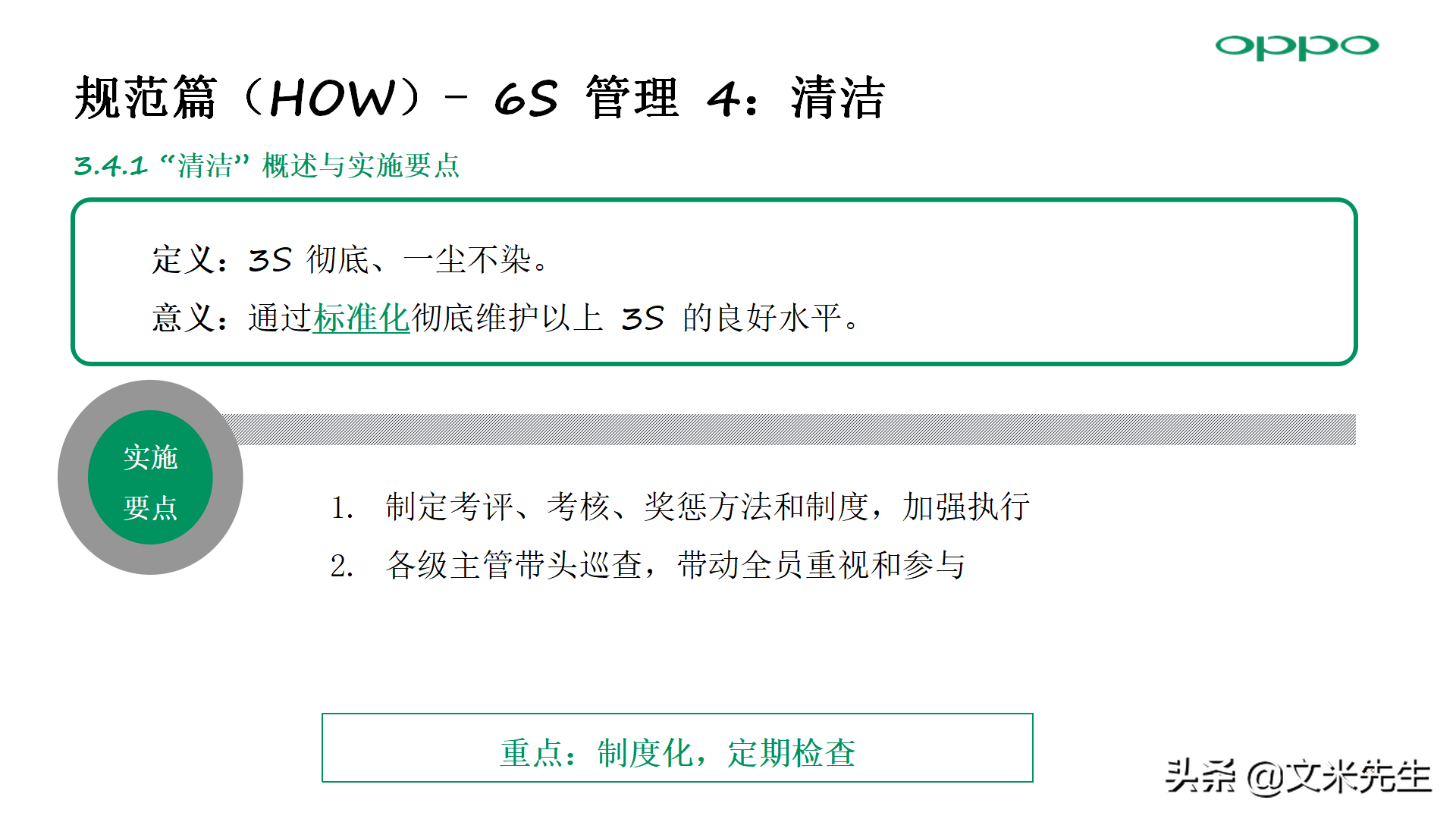 零售店长金牌培训：56页门店 6S 管理方法，标准店长培训
