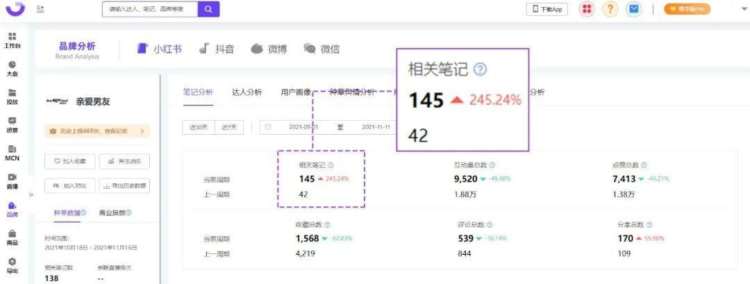 小红书内容营销3.0+KOL矩阵｜双11品牌案例