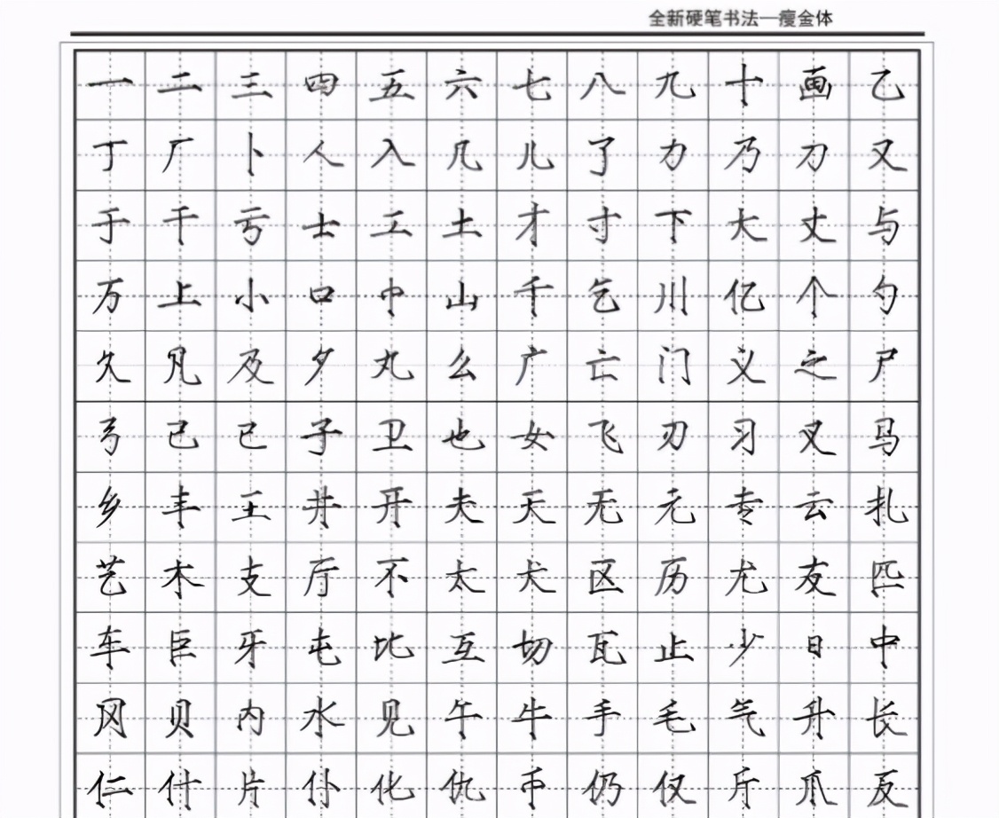 高考试卷中的“瘦金字体”，笔画锋利形态瘦长，老师想给卷面分
