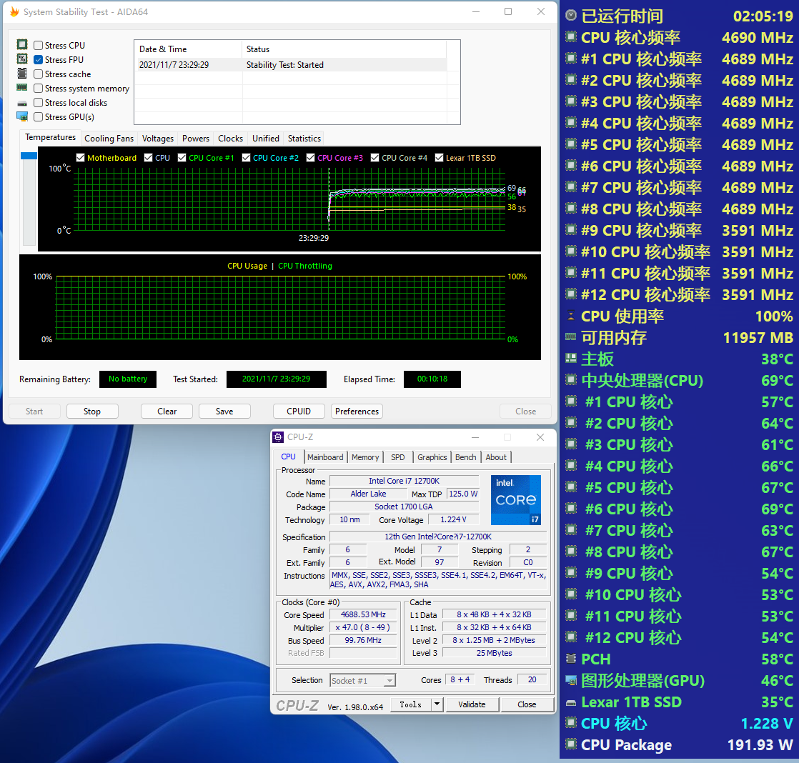 intel i7-12700K零售版首发体验：赶超AMD！12代能否一战封神？