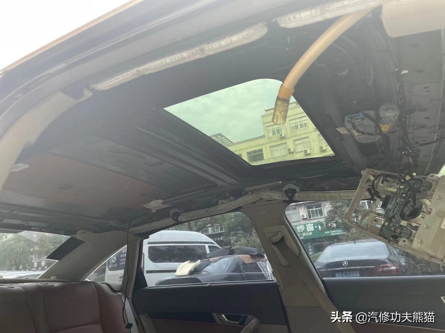 苏州车友十二年车龄奥迪A6L2.0T烧机油，对车有感情彻底整修翻新