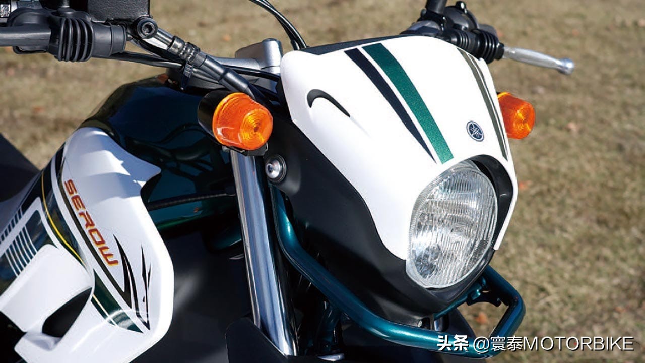 雅马哈上市停产前的最后一版“羚羊”Serow 250，约合3.8万元