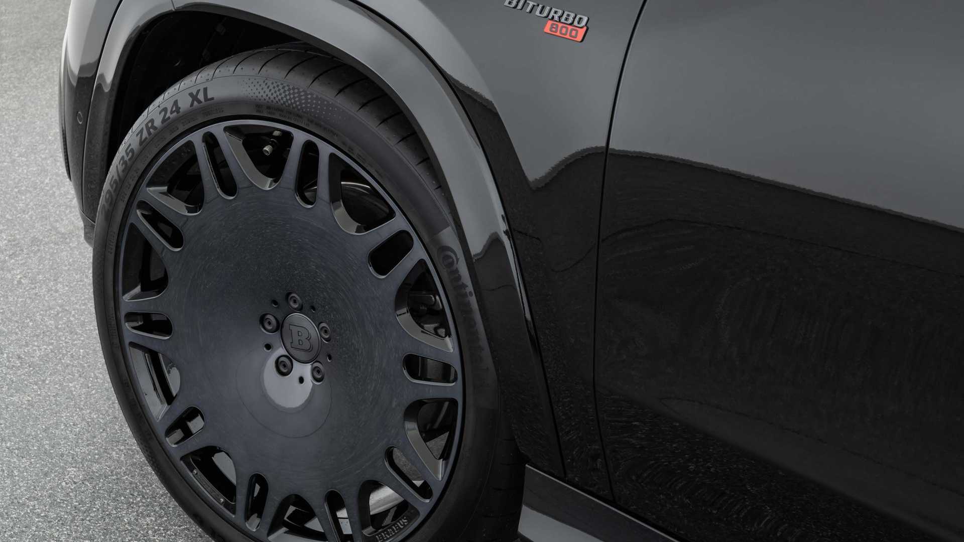 800马力的迈巴赫GLS！巴博斯再次出手奔驰旗舰SUV，24寸轮圈够狠