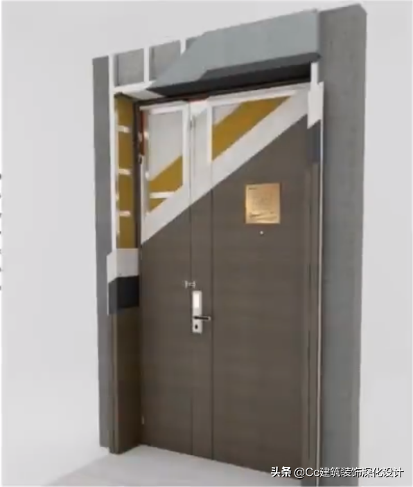 「高端酒店」酒店专项墙身造型门节点详图综合管控解析